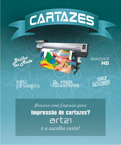 art21 impressao de cartazes